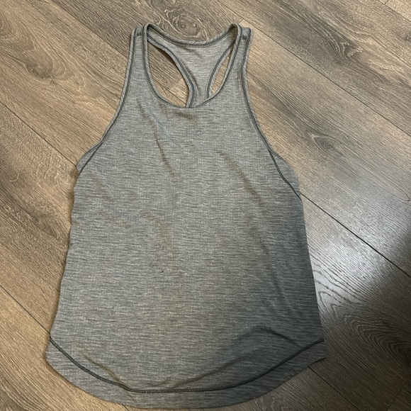 Lululemon Grey Racerback Tank | Size 2 or 4 - Picture 1 of 2